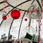 Девятиместный (Купольный домик 2), Гостевой дом Рай в шалаше в Коробицыно