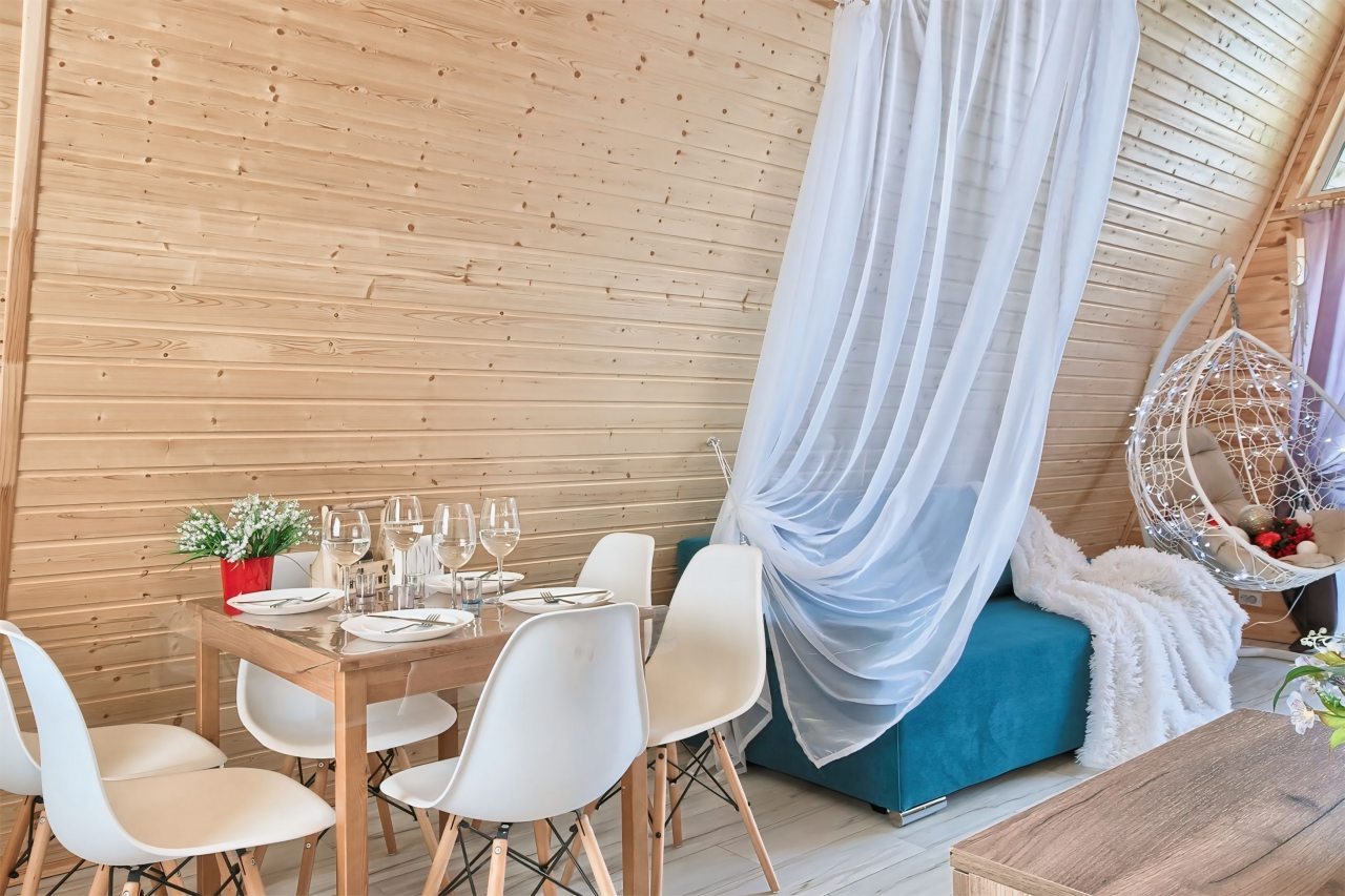 Шале (Шале 2), Гостевой дом Рай в шалаше в Коробицыно