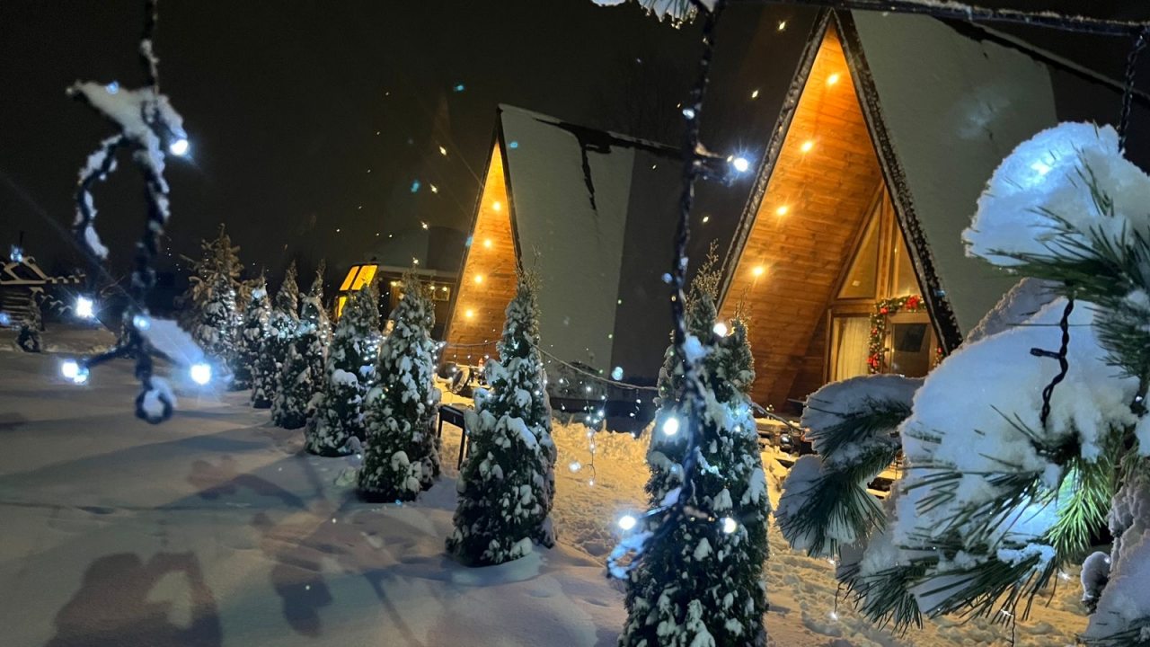 Треугольный дом А-Фрейм