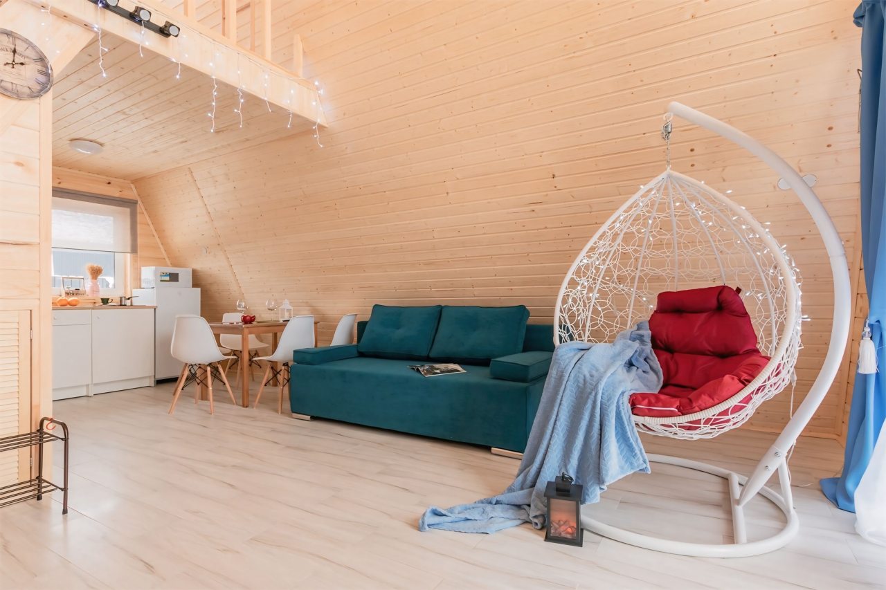 Шале (Шале 3), Гостевой дом Рай в шалаше в Коробицыно