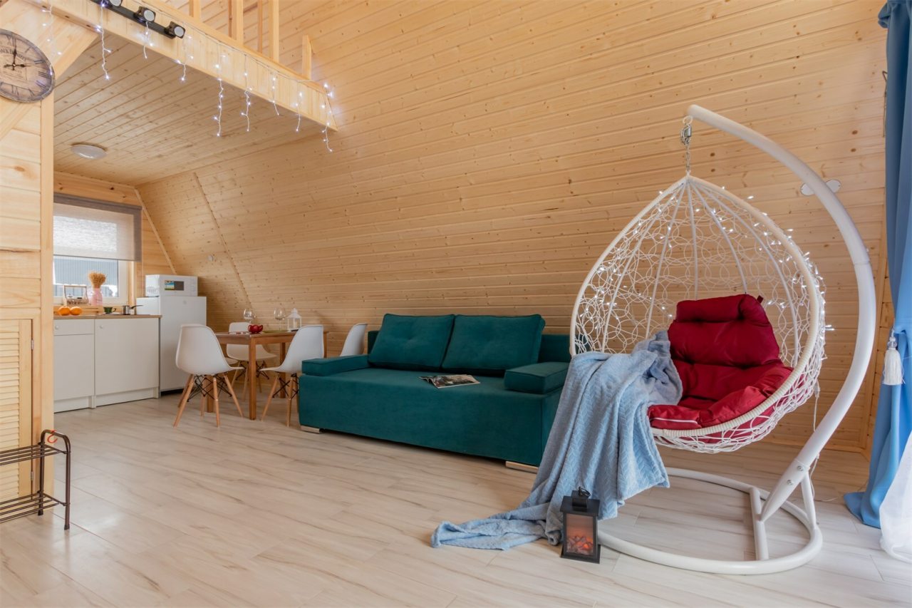 Шале (Шале 3), Гостевой дом Рай в шалаше в Коробицыно