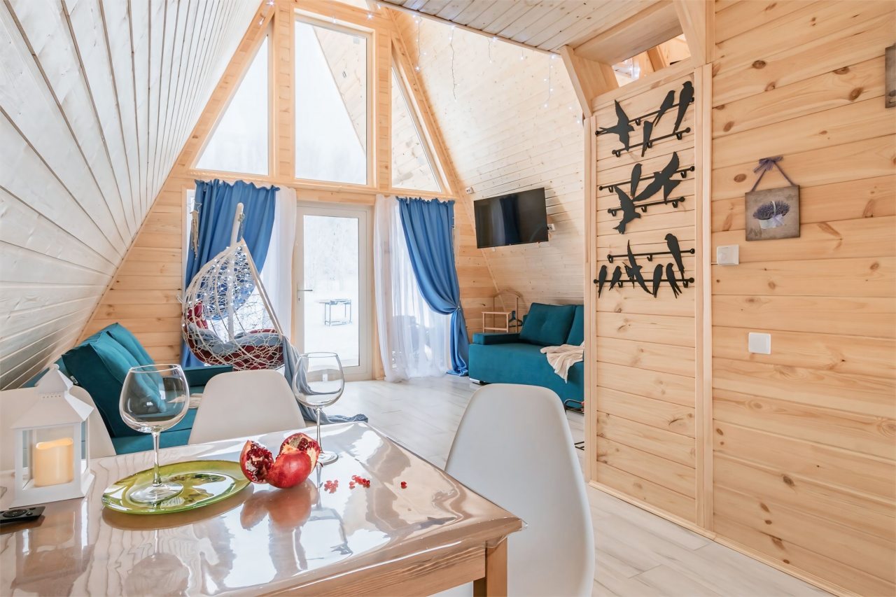 Шале (Шале 3), Гостевой дом Рай в шалаше в Коробицыно