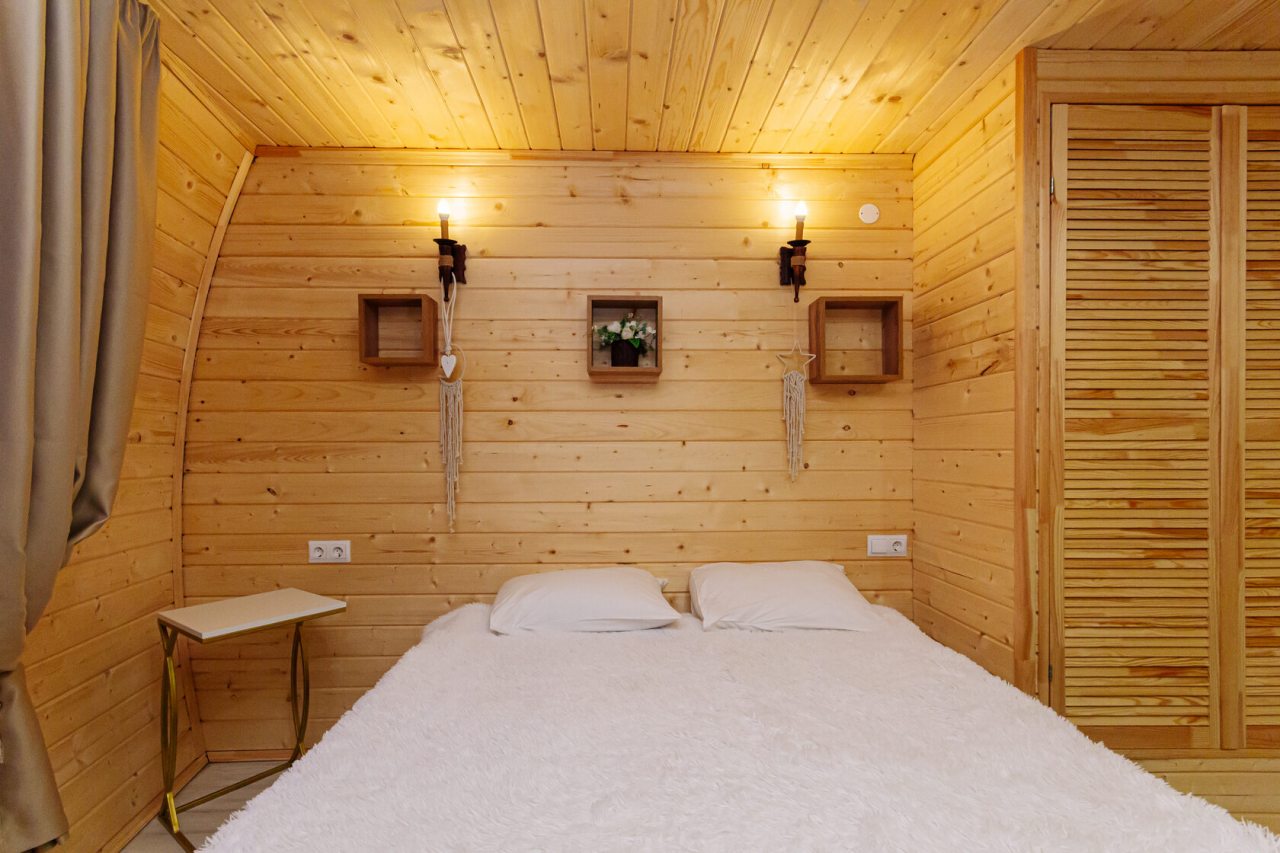 Десятиместный (Купольный домик 1), Гостевой дом Рай в шалаше в Коробицыно