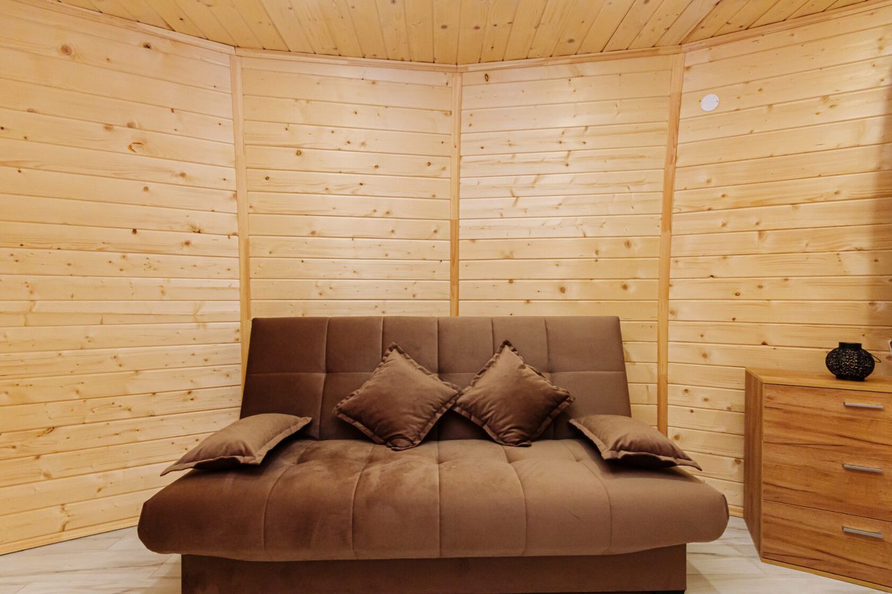 Десятиместный (Купольный домик 1), Гостевой дом Рай в шалаше в Коробицыно