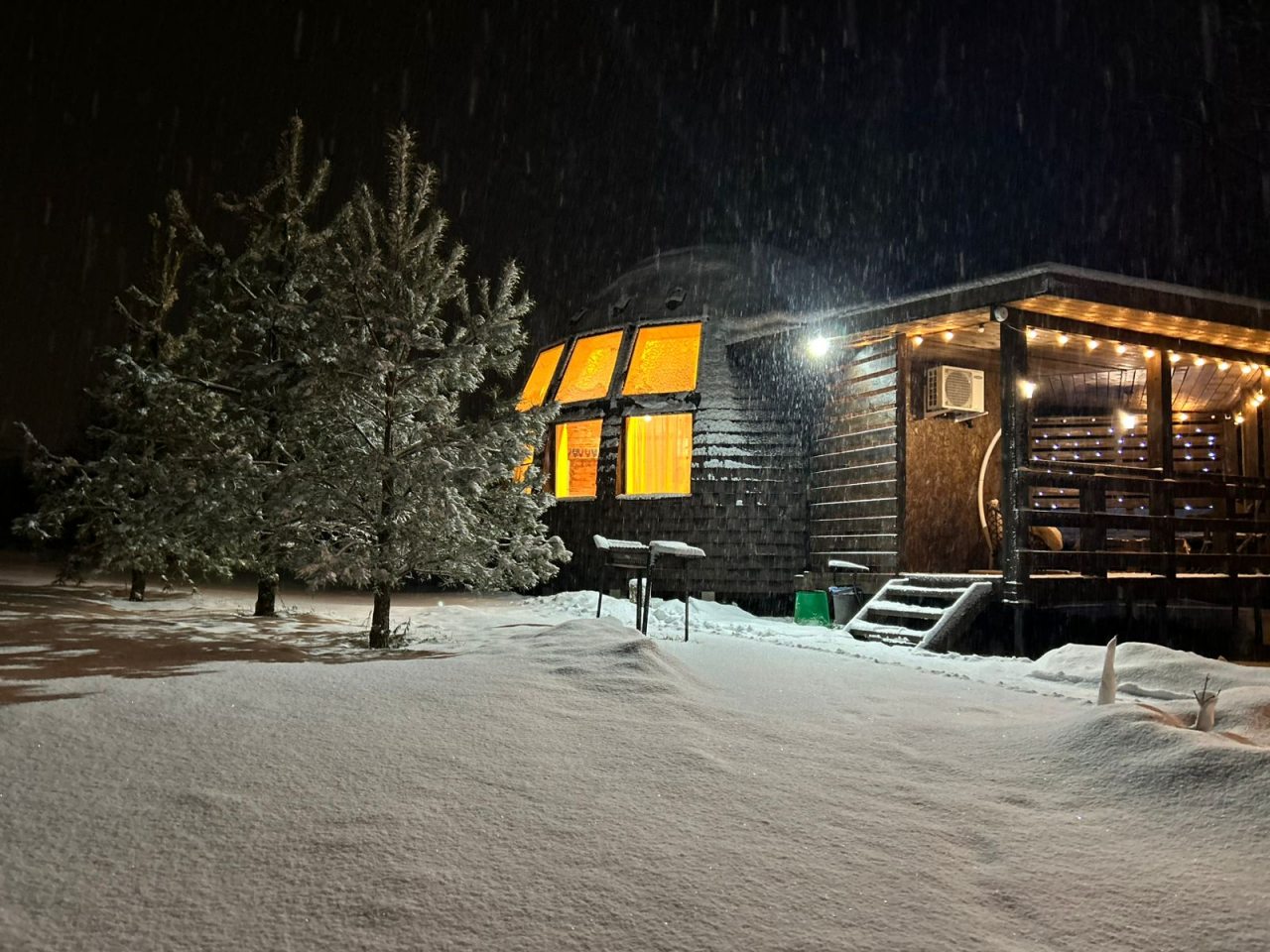 Десятиместный (Купольный домик 1), Гостевой дом Рай в шалаше в Коробицыно