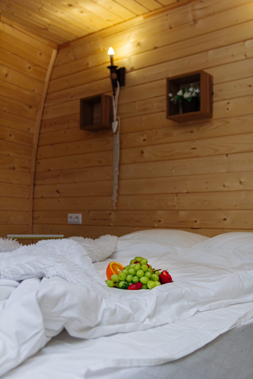 Десятиместный (Купольный домик 1), Гостевой дом Рай в шалаше в Коробицыно