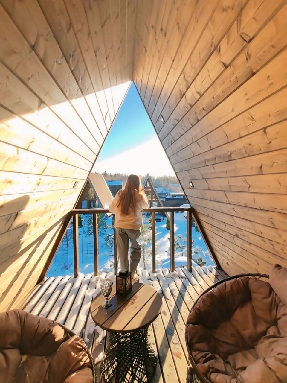 Шале (Большой дом), Гостевой дом Рай в шалаше в Коробицыно