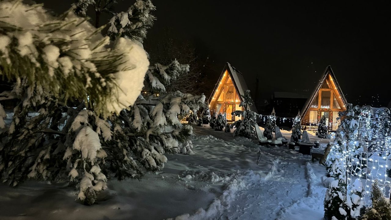 Шале (Шале 2), Гостевой дом Рай в шалаше в Коробицыно