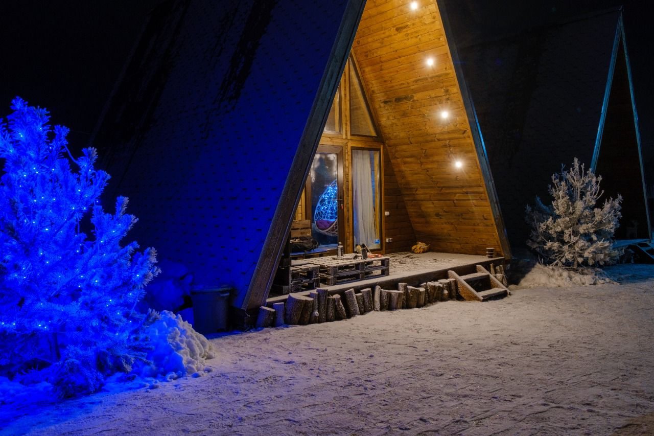 Шале (Шале 1), Гостевой дом Рай в шалаше в Коробицыно