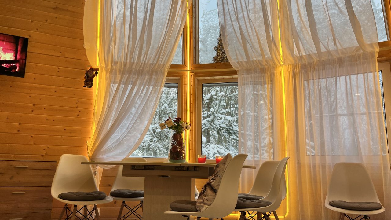 Десятиместный (Купольный домик 1), Гостевой дом Рай в шалаше в Коробицыно