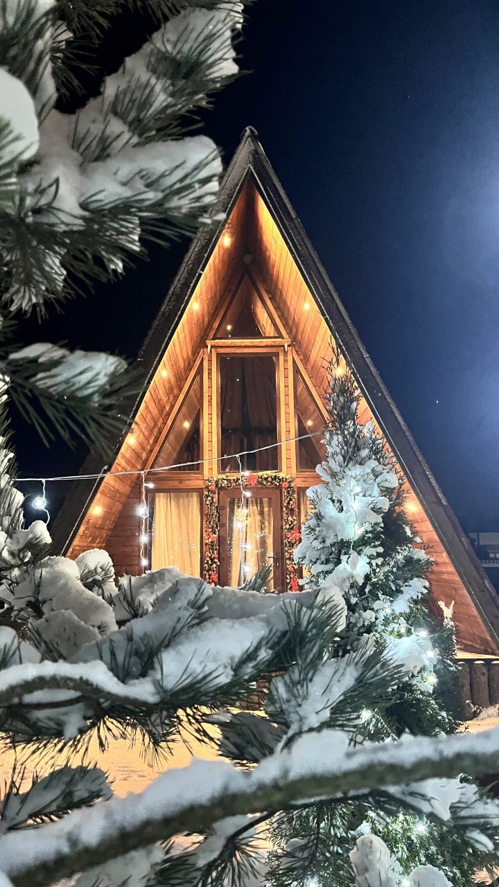 Шале (Шале 1), Гостевой дом Рай в шалаше в Коробицыно