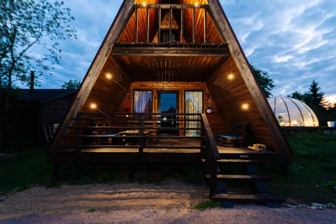 Гостевой дом Рай в шалаше в Коробицыно