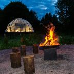 Девятиместный (Купольный домик 2), Гостевой дом Рай в шалаше в Коробицыно