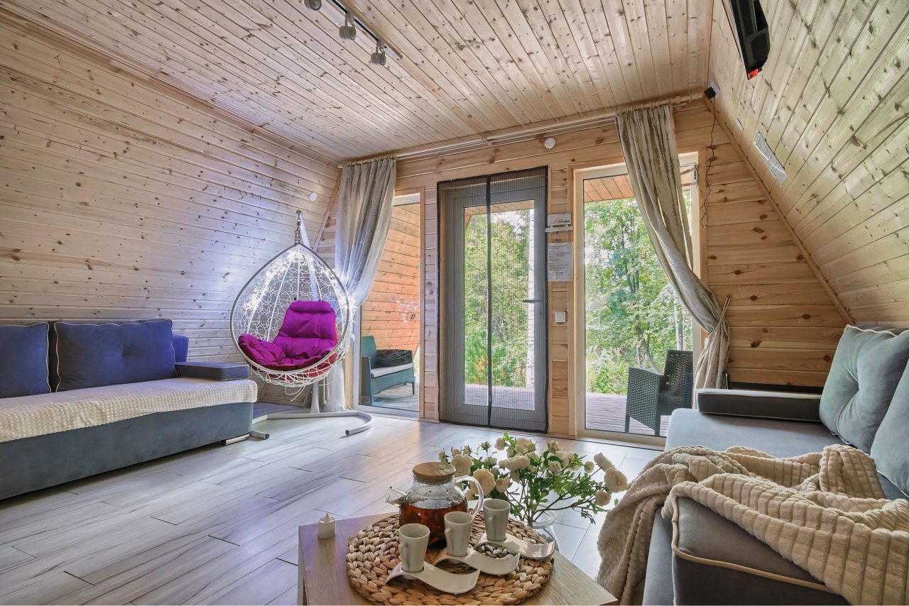 Шале (Большой дом с видом на лес), Гостевой дом Рай в шалаше в Светлом