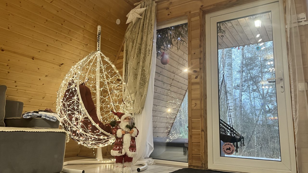 Шале (Большой дом с видом на лес), Гостевой дом Рай в шалаше в Светлом