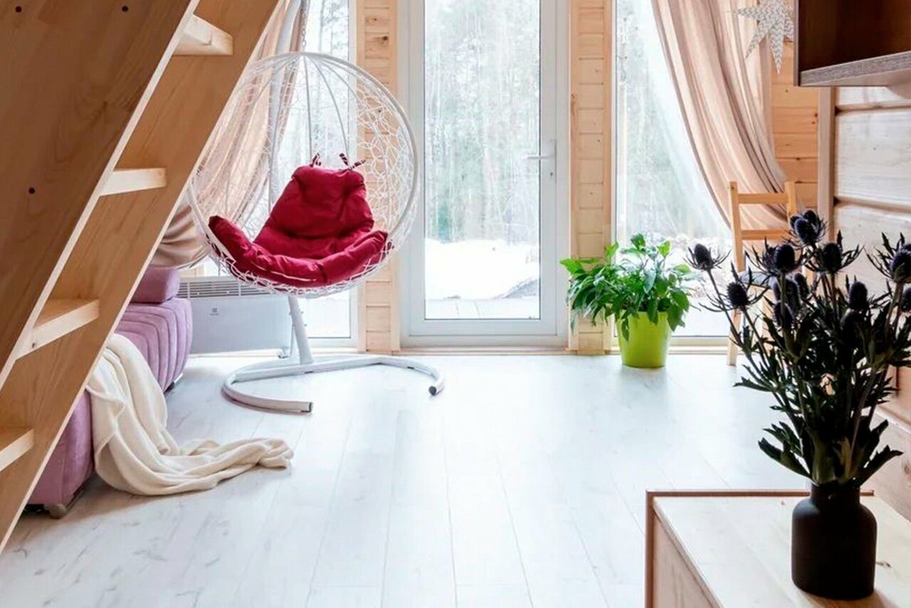 Шале (Шале 1), Гостевой дом Рай в шалаше в Светлом