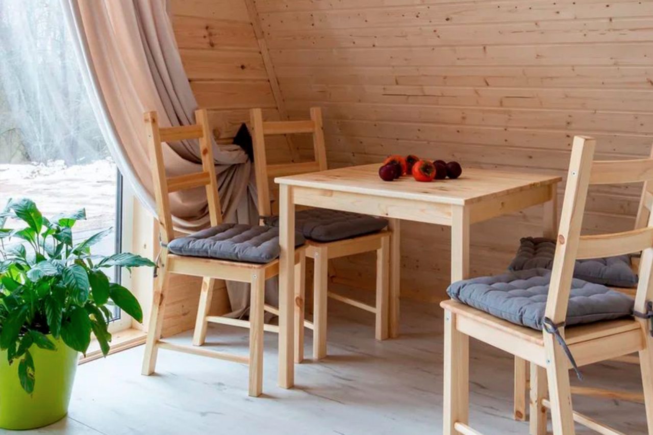 Шале (Шале 1), Гостевой дом Рай в шалаше в Светлом