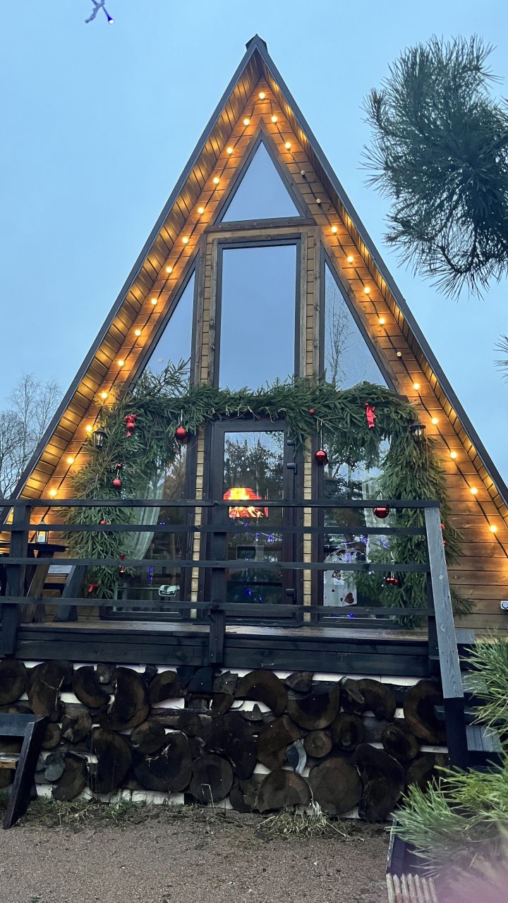 Шале (Шале 3), Гостевой дом Рай в шалаше в Светлом