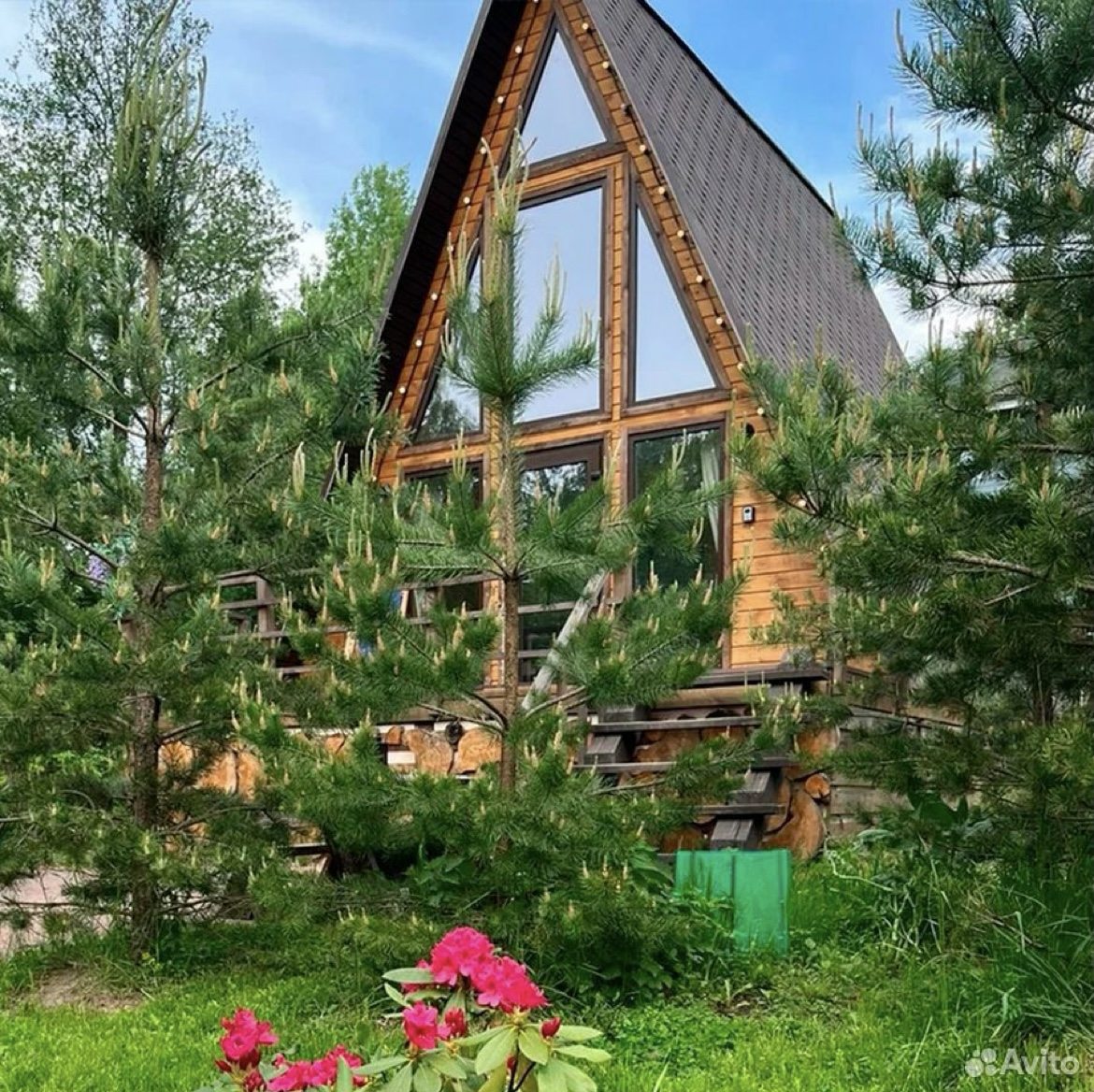 Шале (Шале 2 все оттенки красного), Гостевой дом Рай в шалаше в Светлом