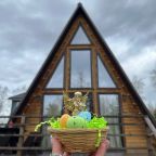 Шале (Большой дом с видом на лес), Гостевой дом Рай в шалаше в Светлом