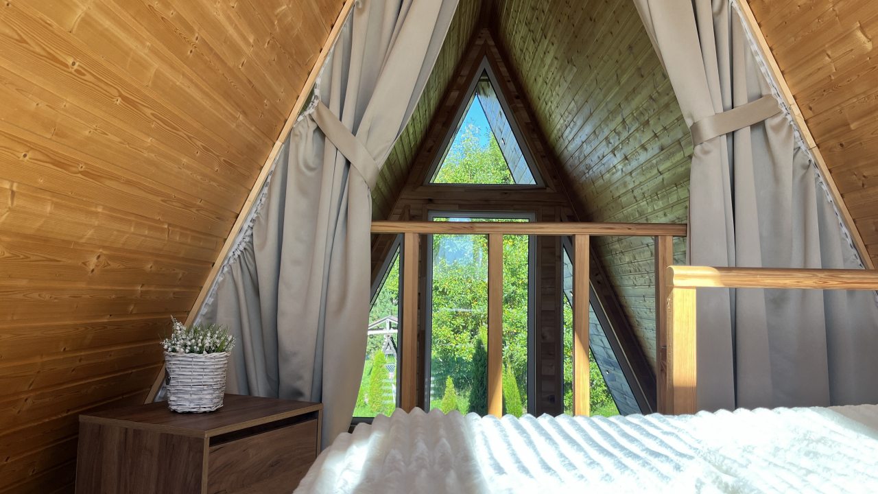 Шале (А-фрейм  1), Гостевой дом Рай в шалаше в Светлом