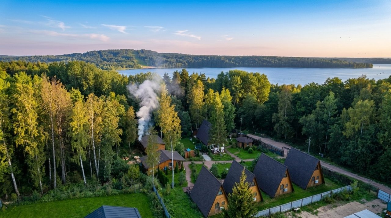 Шале (А-фрейм  1), Гостевой дом Рай в шалаше в Светлом