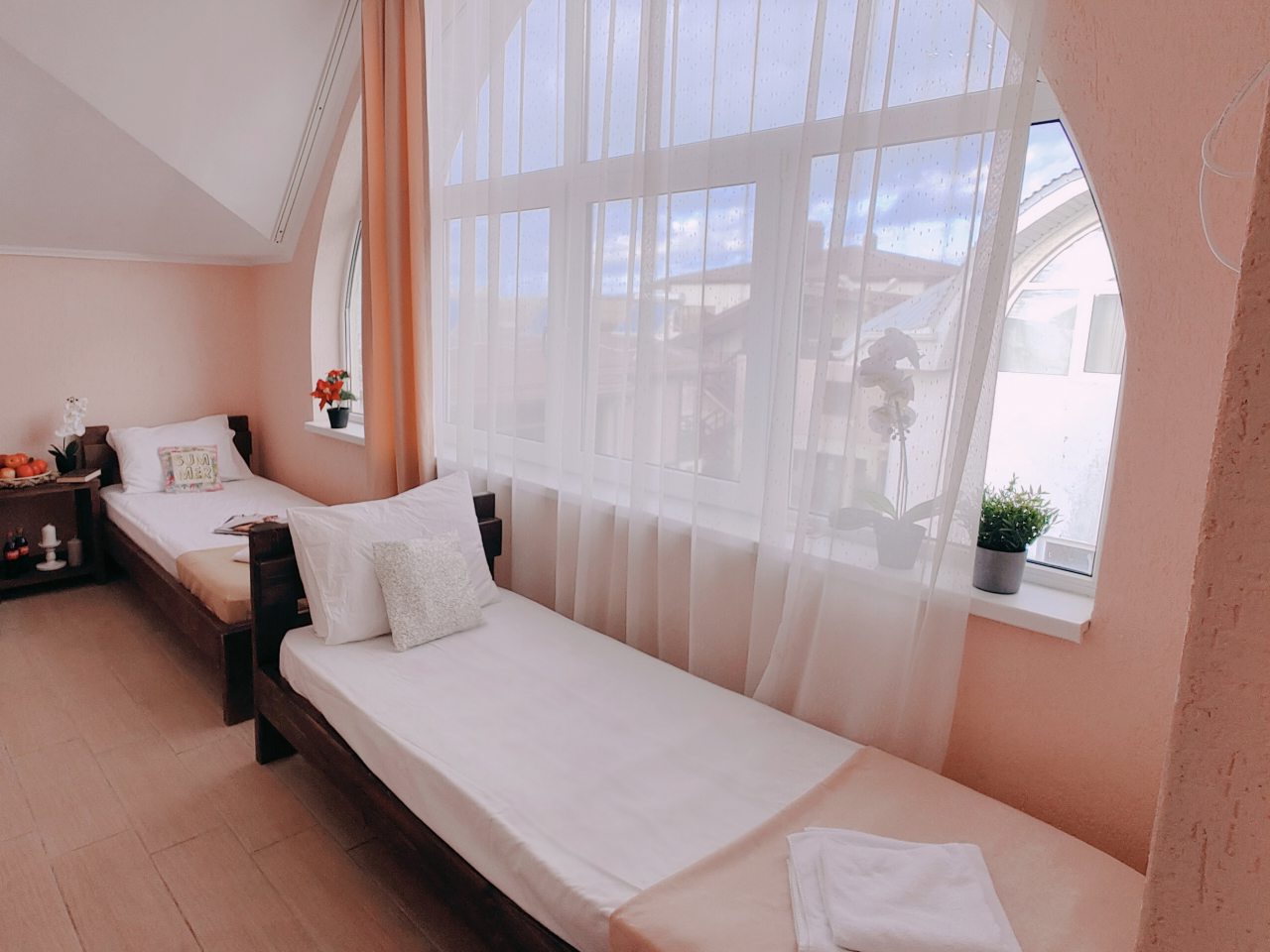 Апартаменты (Двухкомнатный 8ми местный люкс с террасой и панорамным видом на море), Парк-Отель Благовещенка