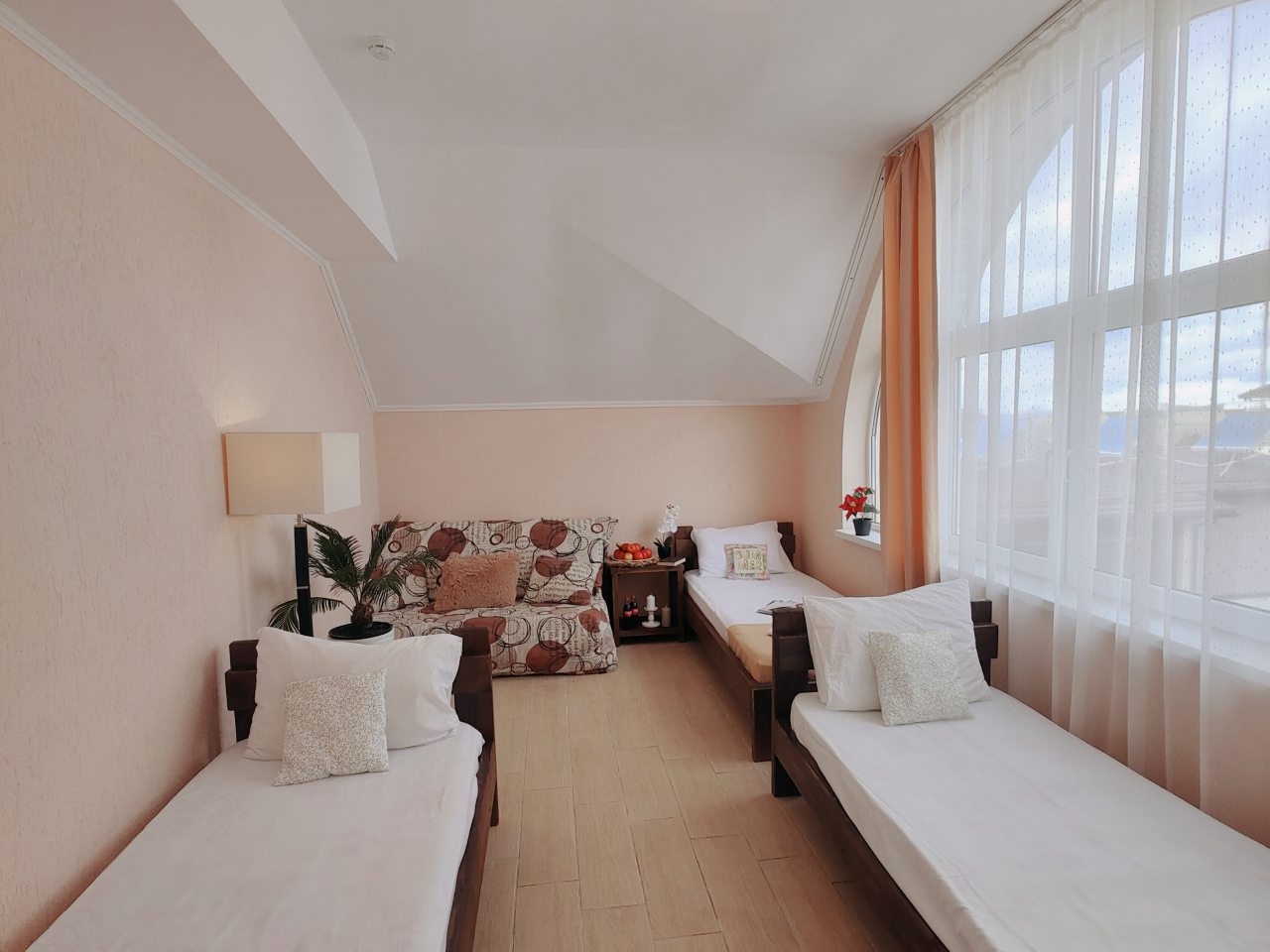 Апартаменты (Двухкомнатный 8ми местный люкс с террасой и панорамным видом на море), Парк-Отель Благовещенка