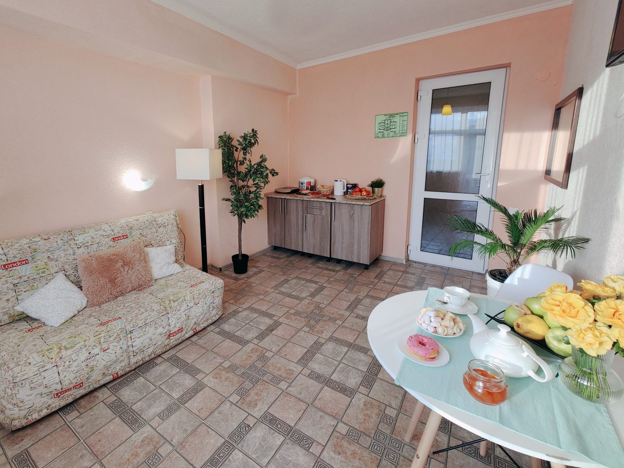 Апартаменты (Трехкомнатный 9ти местный номер с кухней), Парк-Отель Благовещенка