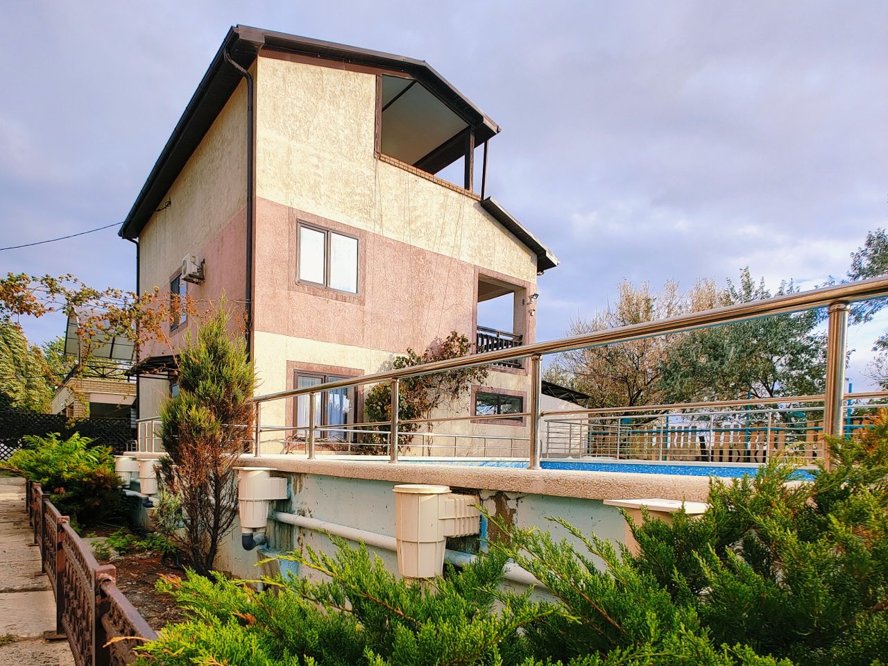 Дом (С террасой и панорамным видом на море), Парк-Отель Благовещенка