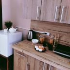 Мини-кухня в номерах категория Студия, Парк-Отель Благовещенка