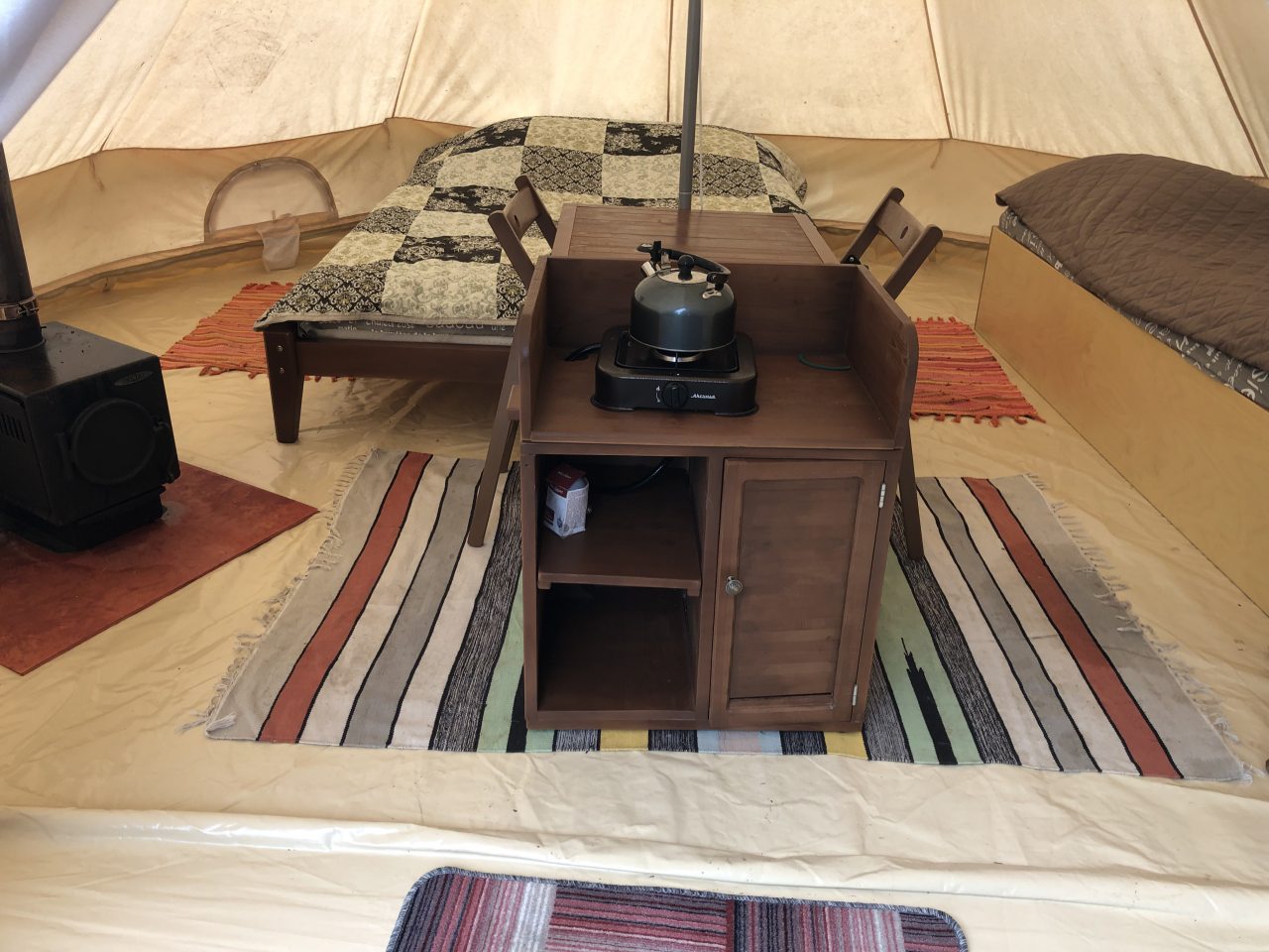 Бунгало (Шатер глэмпинг), База отдыха Форт Верный