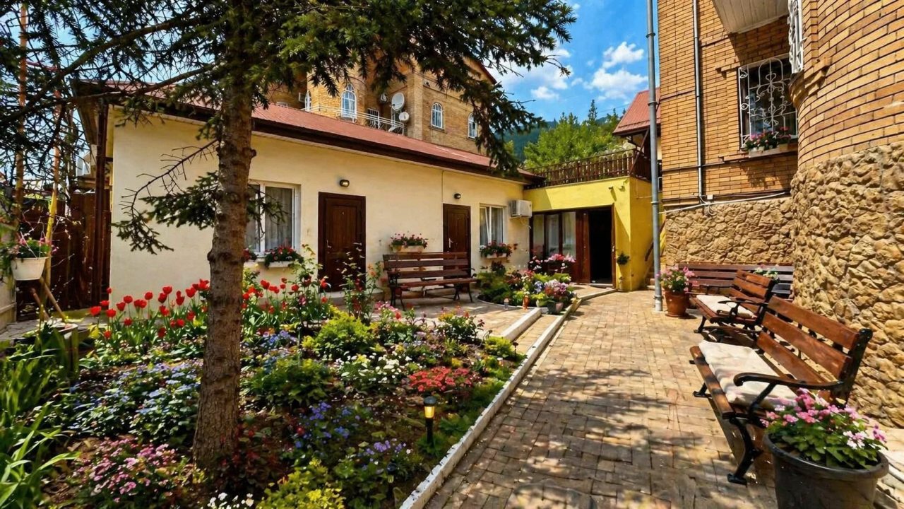 Полулюкс (С видом на горы), Гостевой дом Усадьба
