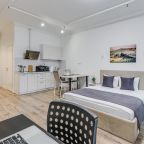 Студио (Business apartments, 6 этаж, около метро и парка), Business apartments