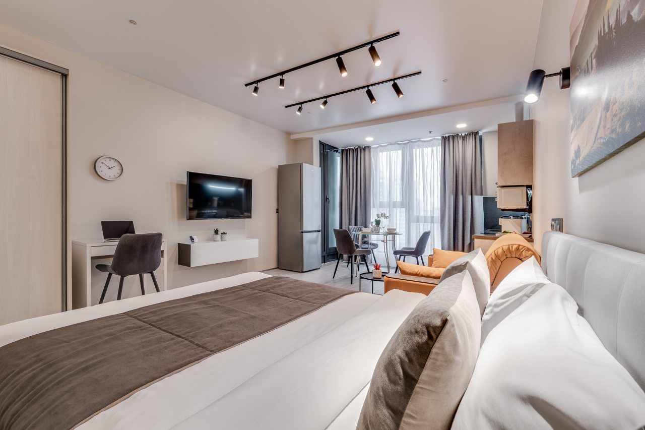Полулюкс (Business apartments, delux, 14 этаж), Business apartments