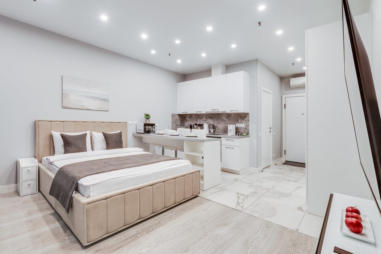 Апартаменты (На 11 этаже с собственной ванной.), Business apartments