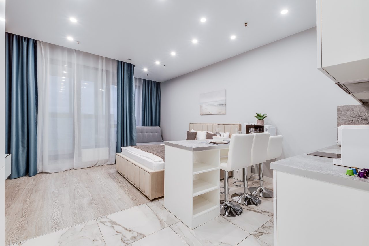 Апартаменты (На 11 этаже с собственной ванной.), Business apartments