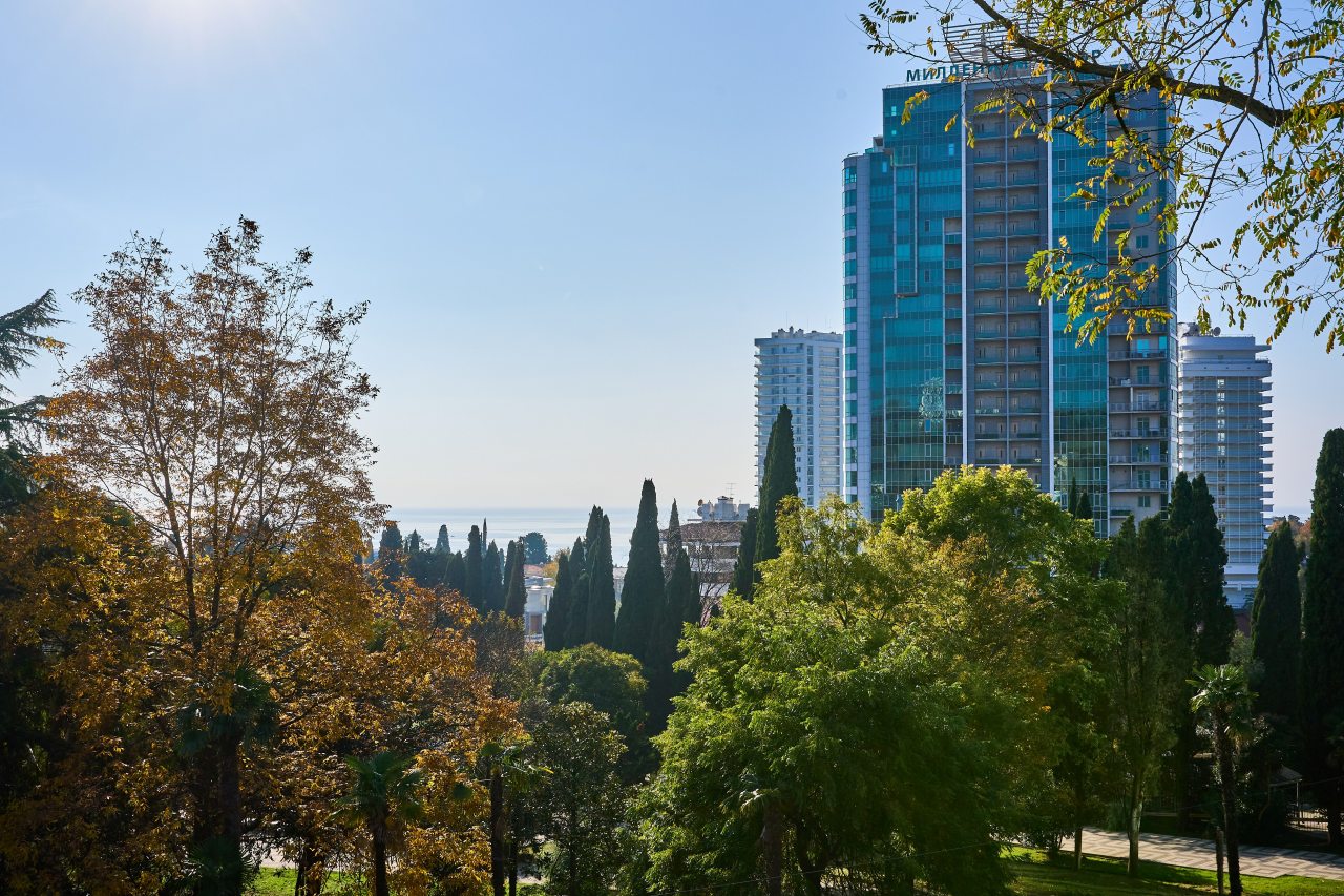 Люкс (Люкс с террасой и видом на город и море), Отель Il Punto