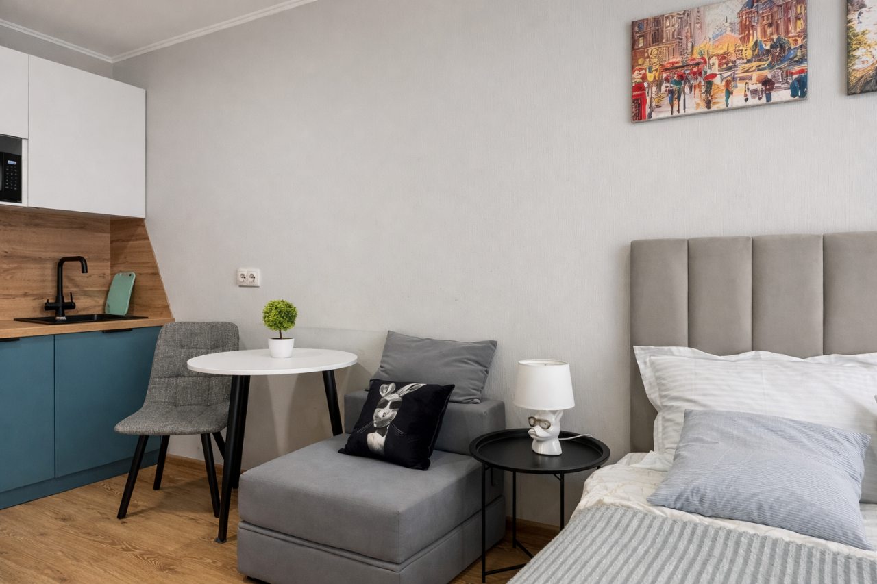 Апартаменты (Студия 22 кв м с доп), Апартаменты Старт на Толубеевском проезде