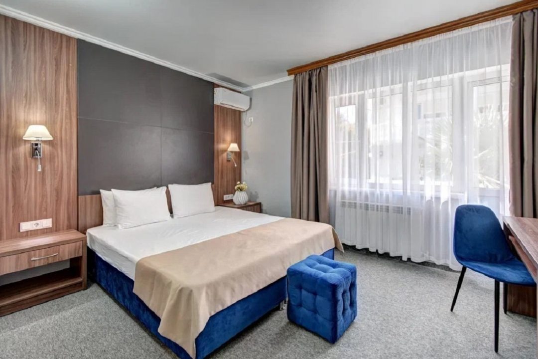 Двухместный (Двухместный Стандарт с одной большой или 2 раздельными кроватями) отеля Греция, Головинка
