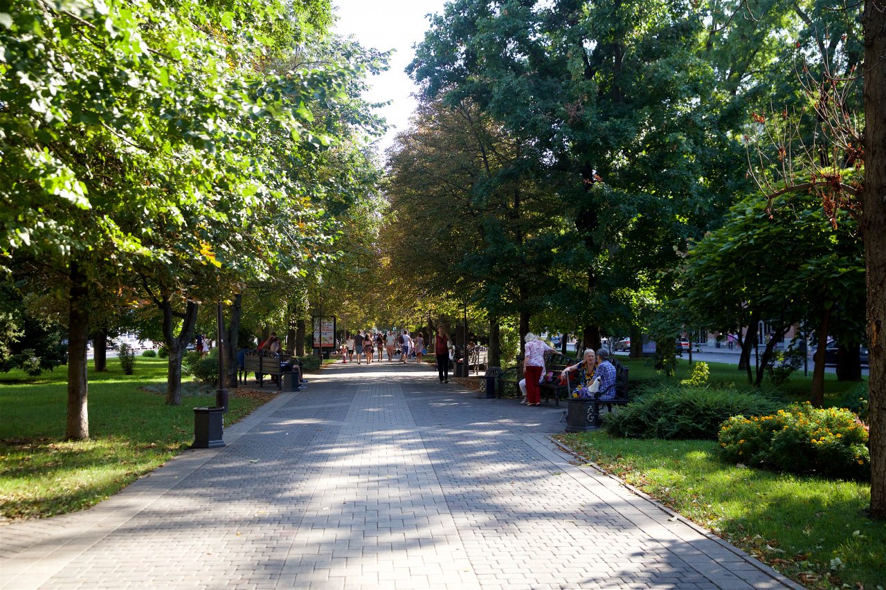 Апартаменты (На 16 этаже с видом на город), Апартаменты В центре Краснодара на Октябрьской