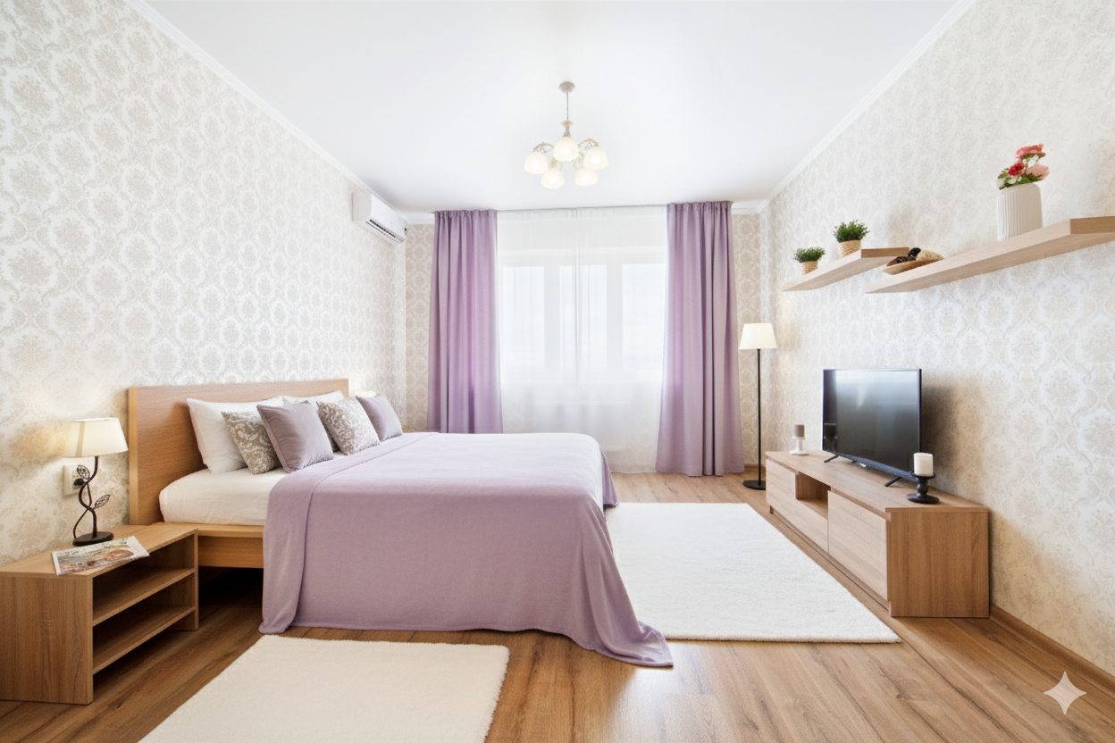 Апартаменты (Уютные на 12 этаже), Апартаменты В центре Краснодара на Октябрьской