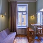 Студио (Двухуровневая комфорт четырехместная Строганов/Буре), Апартаменты Купеческий дом