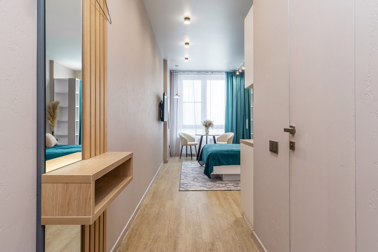 Студио (Мечта №1112 с видом на реку), Апарт-отель 9 Ночей