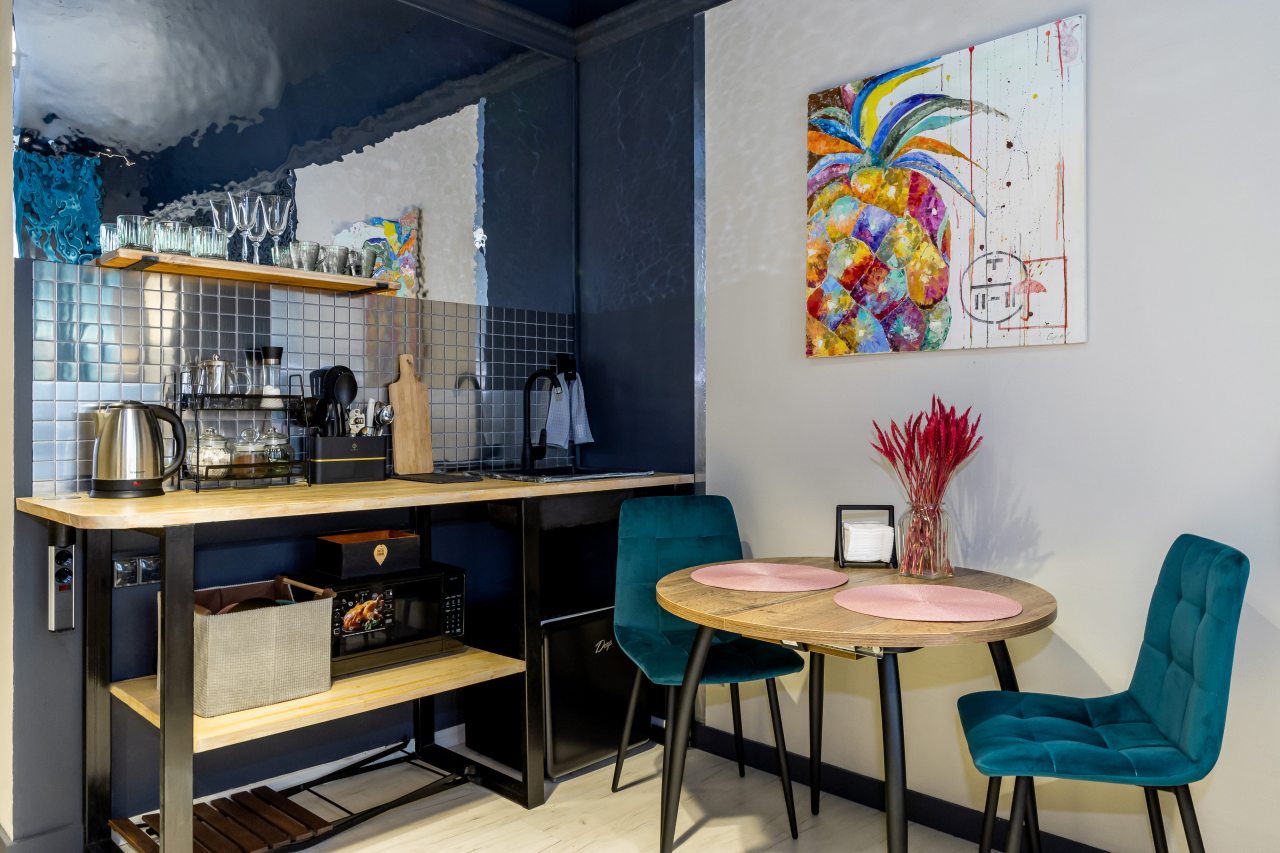 Стильные и яркие апартаменты