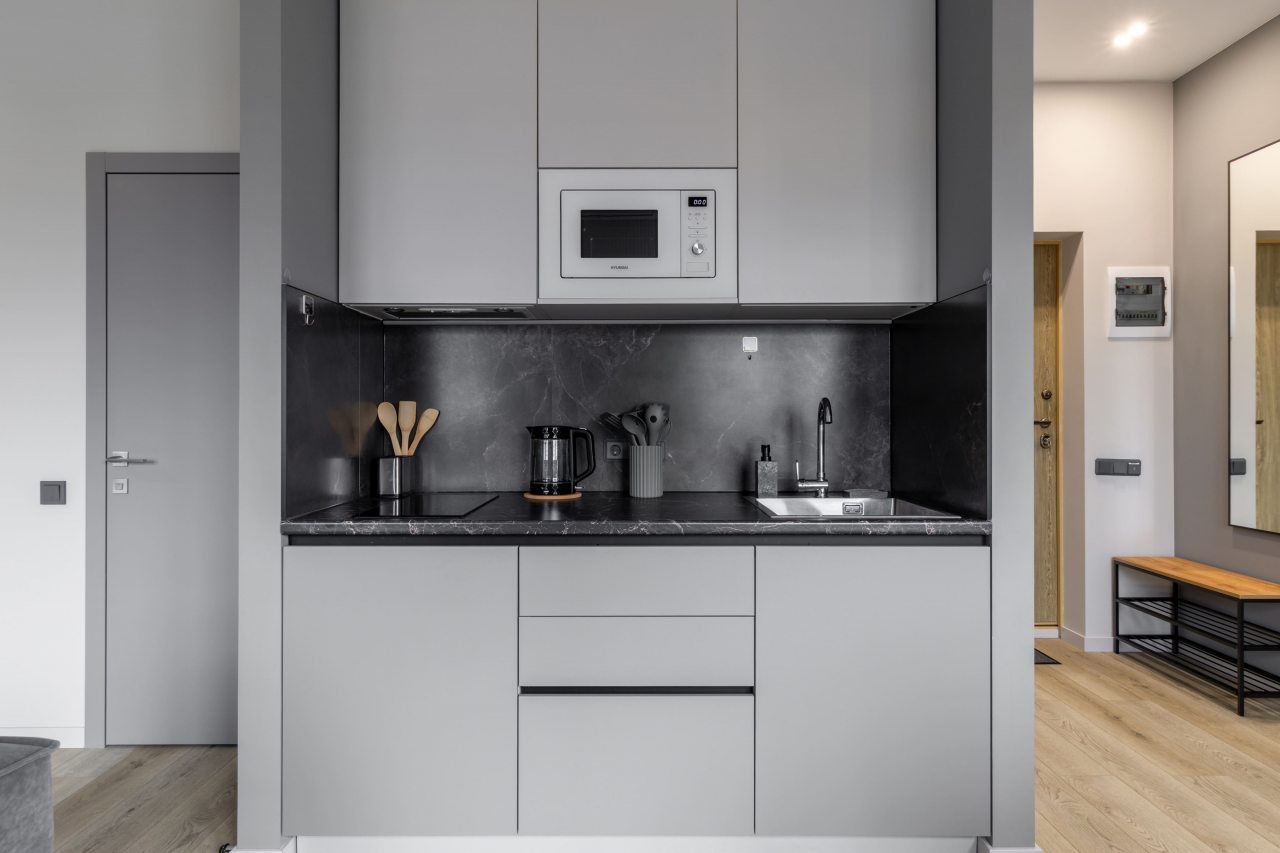 Студио (Графит №1130), Апарт-отель 9 Ночей