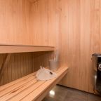 Финская сауна с аромо-маслами входит в стоимость проживания.