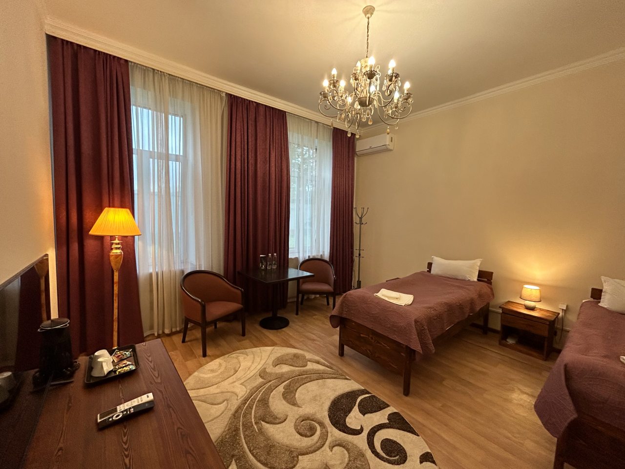 Двухместный (Двухместный номер стандарт с 2-мя кроватями) гостиницы Аллюр, Владивосток