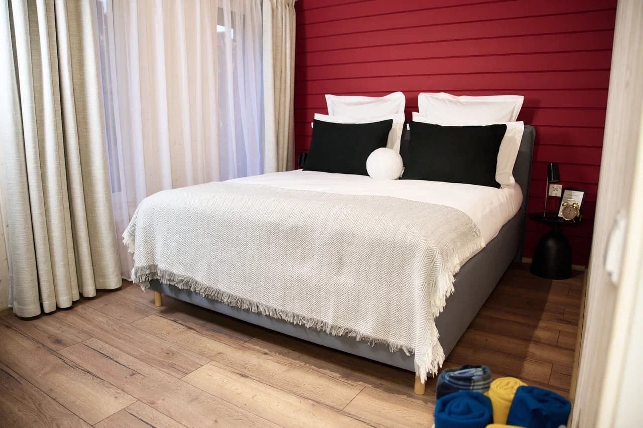 Дом (Семейный (с 2 спальнями)), Спа-отель Хюгге на озере