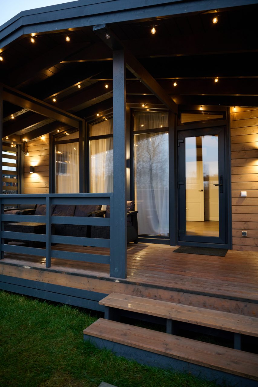 Дом (Семейный (с 2 спальнями)), Спа-отель Хюгге на озере